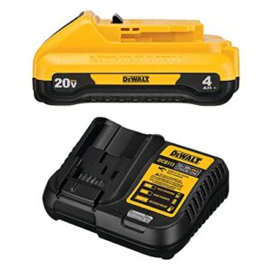 DEWALT 20V MAX* Battery, Compact Starter Kit, 4.0-Ah (DCB240C)