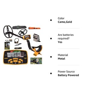 Garrett ACE 400 Metal Detector with DD Waterproof Coil and Premium Accessories