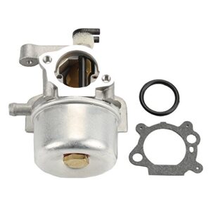 Anzac 799866 Carburetor with 491588 Air Filter for Briggs and Stratton 790845 799871 796707 794304 124000 12H800 128M02 190CC Quantum 675EX Engine Toro Craftsman Lawn Mower Troy-Bilt Self Propelled