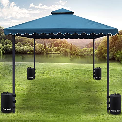 ZNCMRR Canopy Water Weight Bag Leg Weights for Pop Up Canopy, Tent, Gazebo, Set of 4, Black