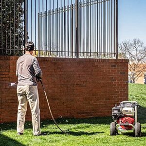 Simpson Cleaning ALH4240 Aluminum Series 4200 PSI Gas Pressure Washer, 4.0 GPM, HONDA GX390 Engine, Includes Spray Gun and Extension Wand, 5 QC Nozzle Tips, 3/8-inch x 50-foot Monster Hose, (49 State)