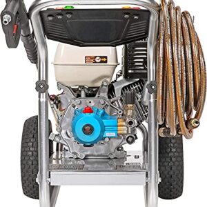 Simpson Cleaning ALH4240 Aluminum Series 4200 PSI Gas Pressure Washer, 4.0 GPM, HONDA GX390 Engine, Includes Spray Gun and Extension Wand, 5 QC Nozzle Tips, 3/8-inch x 50-foot Monster Hose, (49 State)