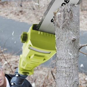 Sun Joe 24V-PS8-LTE 24-Volt 8-Inch, 14-Foot Reach, Cordless Telescoping Pole Chain Saw w/8-Inch Cutting Bar, Auto-Oiler, Adjustable Pole Head for Tree Trimming, Kit (w/2.0-Ah Battery + Quick Charger)