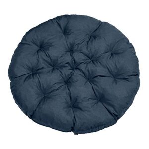 Classic Accessories Montlake Water-Resistant 50 Inch Polyester Papasan Cushion, Heather Indigo, Outdoor Papasan Cushion