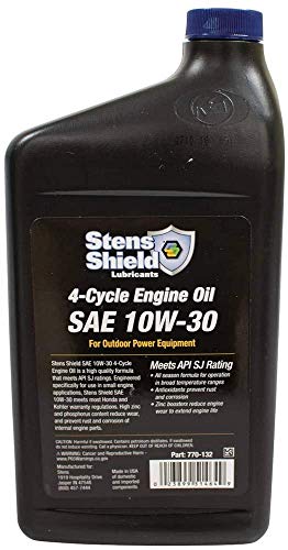 Stens Shield 770-132 SAE 10W-30 4-Cycle Engine Oil Quart