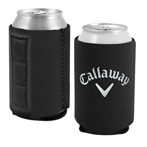 Callaway Soft Cooler Bag Gift Set with Magnetic Koozies, Black