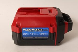 toro 88675 60 volt 7.5ah 405 watt hour flex-force lithium-ion battery pack