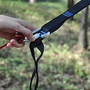 aotedo 10ft x2,(16+1) Loops x2,Hold 3000 lbs/pcs,2 Carabiners,Hammock Tree Straps,Yoga Strap and Stretching Strap for Tree Swings,Hammocks,Flexibility,Physical Therapy Exercise and Stretching