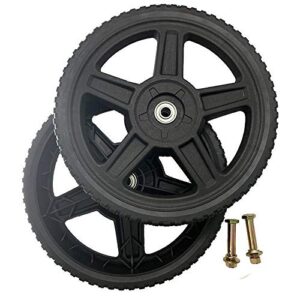 raisman set of 2 wheel kits for push mowers (12″ inch)