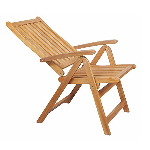 Northlight Set of 2 Brown Acacia Folding Chairs Outdoor Patio Furniture 42"