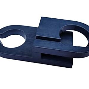 W Unlimited Adirondack Add-on Cup Holder, Navy Blue