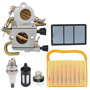 butom ts420 ts410 carburetor with filter maintenance kit for ts410z ts420z concrete cut-off saw c1q-s118 4238 120 0600 carb