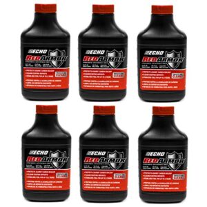 Echo (6) Genuine OEM Red Armor 2 Cycle Oil 2 Gallon Mix 50:1 6550002 5.2oz