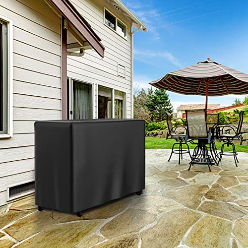 Table Cover Compatible with 52 Inch Keter Unity XL Portable Outdoor Table, Waterproof and Windproof Durable Cover(55" L x 24" W x 36" H)