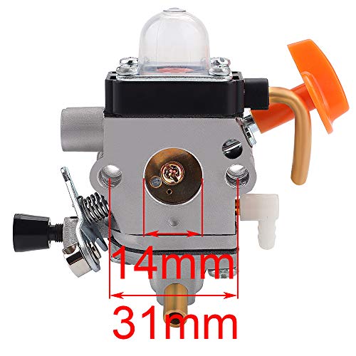 Harbot C1Q-S174 FS90R Carburetor for Stihl FS110R FS130R FS100 KM130R FS130 FS90 KM90R KM90 FS100RX FS110 KM110R HT100 HT101 Trimmer Weed Eater with Tune Up Kit