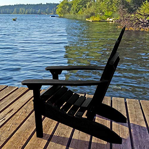 Elk Outdoors EO-CLAS1-ABY The Essential Adirondack Chair, Abyss