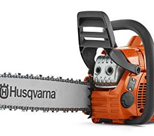 Husqvarna 435 Gas Chainsaw, 40-cc 2.2-HP, 2-Cycle X-Torq Engine, 16 Inch Chainsaw with Smart Start, For Wood Cutting and Tree Trimming