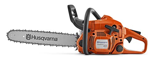 Husqvarna 435 Gas Chainsaw, 40-cc 2.2-HP, 2-Cycle X-Torq Engine, 16 Inch Chainsaw with Smart Start, For Wood Cutting and Tree Trimming
