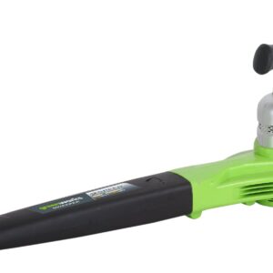 Greenworks 24V Cordless Blower (130 MPH / 330) with 2AH Battery and Charger