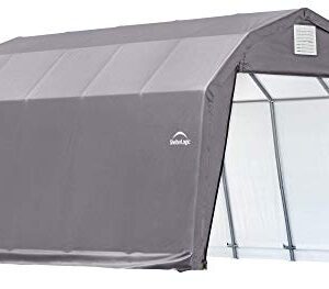 ShelterLogic 90253 Grey 12'x28'x11' Barn Shelter