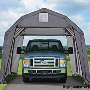 ShelterLogic 90253 Grey 12'x28'x11' Barn Shelter