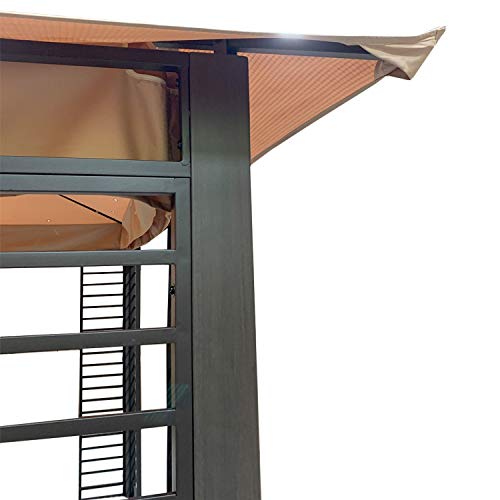 Garden Winds Replacement Canopy for Planter Box Gazebo - Riplock 350