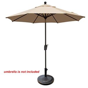 EliteShade USA Umbrella Base Umbrella Stand Heavy Duty Market Patio Outdoor Umbrella Holder,Dark Copper