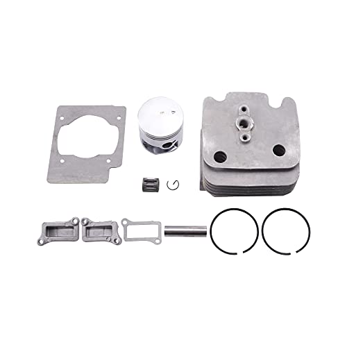 MOFANS 51mm Bore Piston 577424001 Assembled Cylinder Top End Rebuild Kit Fit for Redmax EBZ8500 EBZ8500RH Backpack Blowers