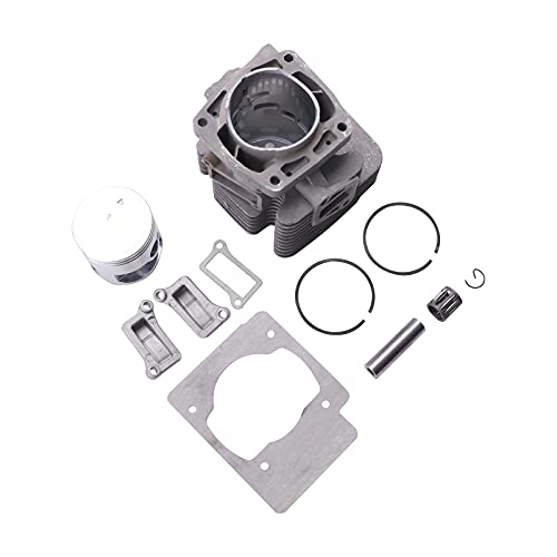 MOFANS 51mm Bore Piston 577424001 Assembled Cylinder Top End Rebuild Kit Fit for Redmax EBZ8500 EBZ8500RH Backpack Blowers