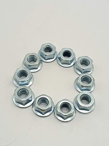 shiosheng 10pcs Chain Saw Bar Nuts for Craftsman, Husqvarna, Poulan Pro, Poulan 531300382 530015917 503220001