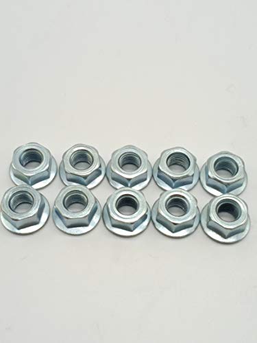 shiosheng 10pcs Chain Saw Bar Nuts for Craftsman, Husqvarna, Poulan Pro, Poulan 531300382 530015917 503220001