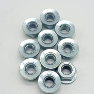 shiosheng 10pcs Chain Saw Bar Nuts for Craftsman, Husqvarna, Poulan Pro, Poulan 531300382 530015917 503220001