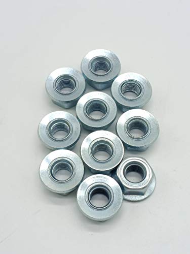 shiosheng 10pcs Chain Saw Bar Nuts for Craftsman, Husqvarna, Poulan Pro, Poulan 531300382 530015917 503220001