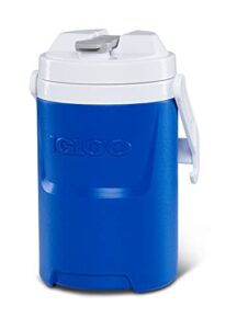 igloo blue 1/2 gallon sports jug with hooks