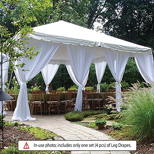 Canopy Leg Drape Accessories - 8 Foot. Canopy Not Included.