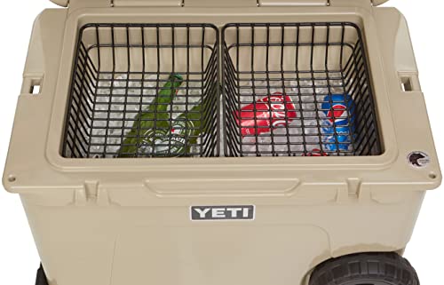 2-Pack Cooler Basket for YETI Tundra Haul, Double Cooler Rack for Double Storage, Dry-Goods Basket for YETI Wheeled Coolers