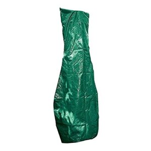 draper 12910 chimenea cover, large, 1780mm height, green
