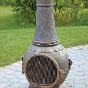 Draper 12910 Chimenea Cover, Large, 1780mm Height, Green