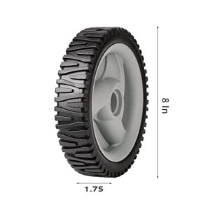 Lawn Mower Wheels Front Drive fit for Craftsman Husqvarna Lawn Mower Parts 194231X460 401274X460 583719501 2 Pack 8" X1-3/4 Wheel Self Propelled Replaces AYP Oregon72-344