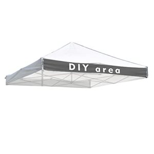 yescom 9.6×9.6ft canopy replacement top ez pop up cover instant patio pavilion gazebo sunshade tent oxford cover outdoor