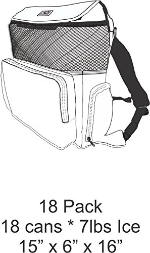 AO Coolers Backpack Soft Cooler High-Density Insulation