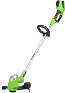 greenworks 40v 13″ string trimmer / edger, battery and charger not included