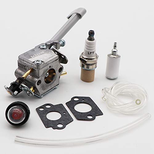 kipa Carburetor 308054079 for Ryobi RY08420 RY08420A Backpack Blower BP42 530069247, with Mounting gaskets Fuel Filter New Spark Plug Fuel Lines Prime Bulb, Durable Fuel Carburetor mantience kit