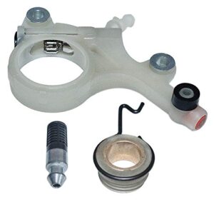 aumel oil pump oiler worm gear kit for stihl ms271 ms271c ms291 ms291c chainsaw replace 1141 640 3203.