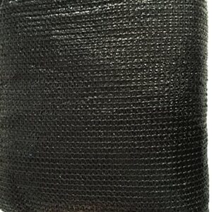 E.share 40% Black Shade Cloth Taped Edge with Grommets UV 10ft X 20ft