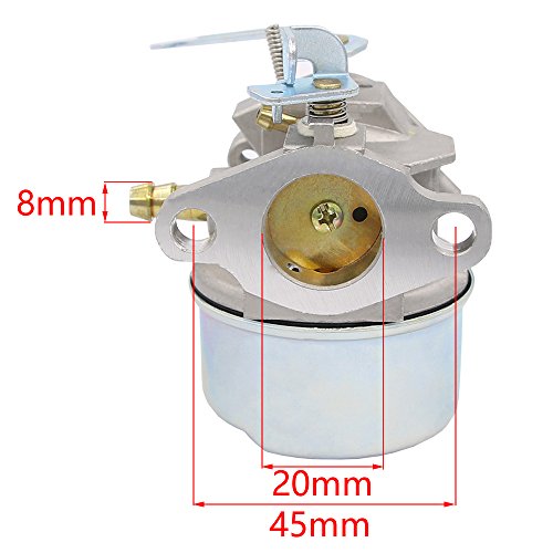 632552 Carburetor for Tecumseh 640086A 640092A 640311 - Tecumseh HSK600 Carburetor - 632560A 632560 632641 640086 640098A HSK600 HSK635 TH098SA 3HP 2 Cycle Engine (632552)