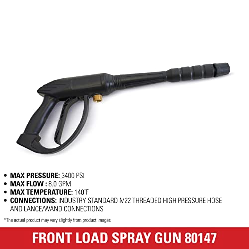 Simpson Cleaning 80147 Universal Pressure Washer Gun for Cold Water Use up to 3400 PSI