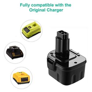 FirstPower 3.7Ah12V Battery - Compatible with DEWALT 12V DW9071 DW9072 DC9071 DE9037 DE9071 DE9072 DE9074 DE9075 152250-27 397745-01 2-Packs