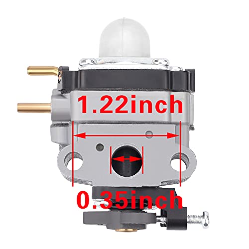 753-06258A Carburetor Carb for Ryobi 307160001 RY252CS RY253SS RY251PH RY254BC 2 Cycle 25cc Trimmer Craftsman Cultivator