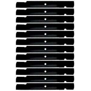 12pk 61″ oregon lawn mower blades 91-626 replacement for ferris 1520842 1520842s 5101755, scag 48111 481708 481712 482879 48304, wright stander 50170 71440003